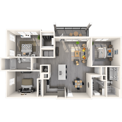 1501 Blue Ridge Drive 1-3 Beds Apartment for Rent - Photo Gallery 21